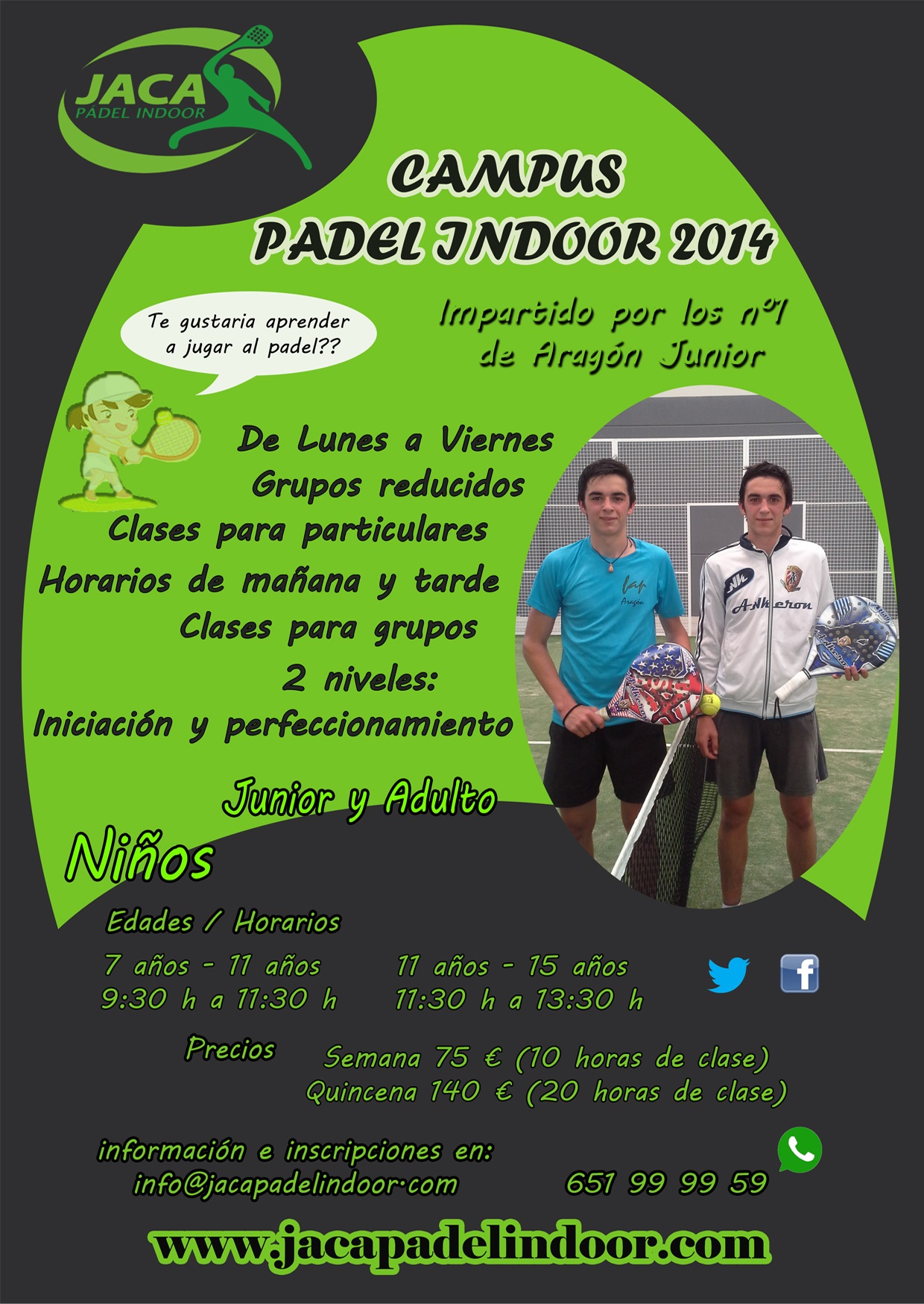 Reservar pistas padel Jaca