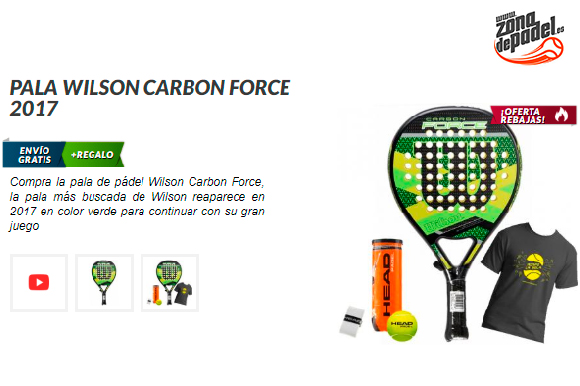 Las pádel Wilson más buscadas en Zonadepadel.es - Reservar Pádel.